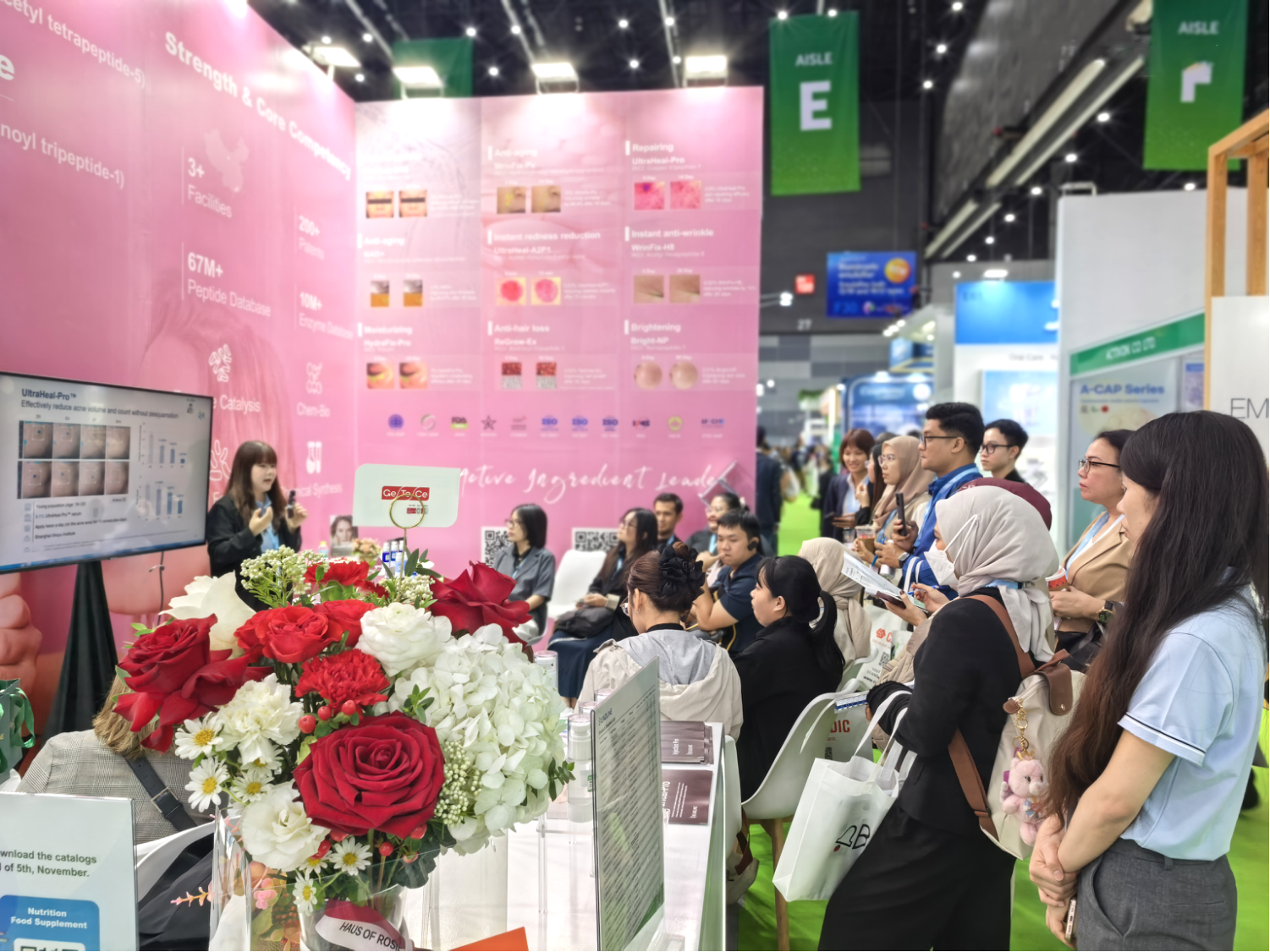 In-Cosmetics Asia, booth No. E60