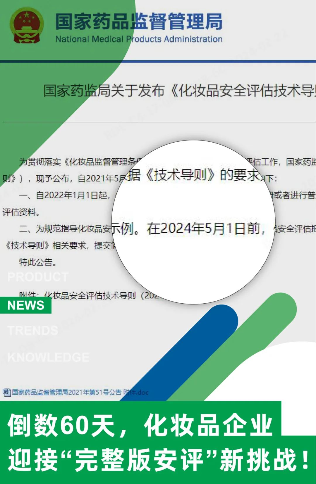 化妆品企业迎接“完整版安评”新挑战! 化妆品企业迎接“完整版安评”新挑战!