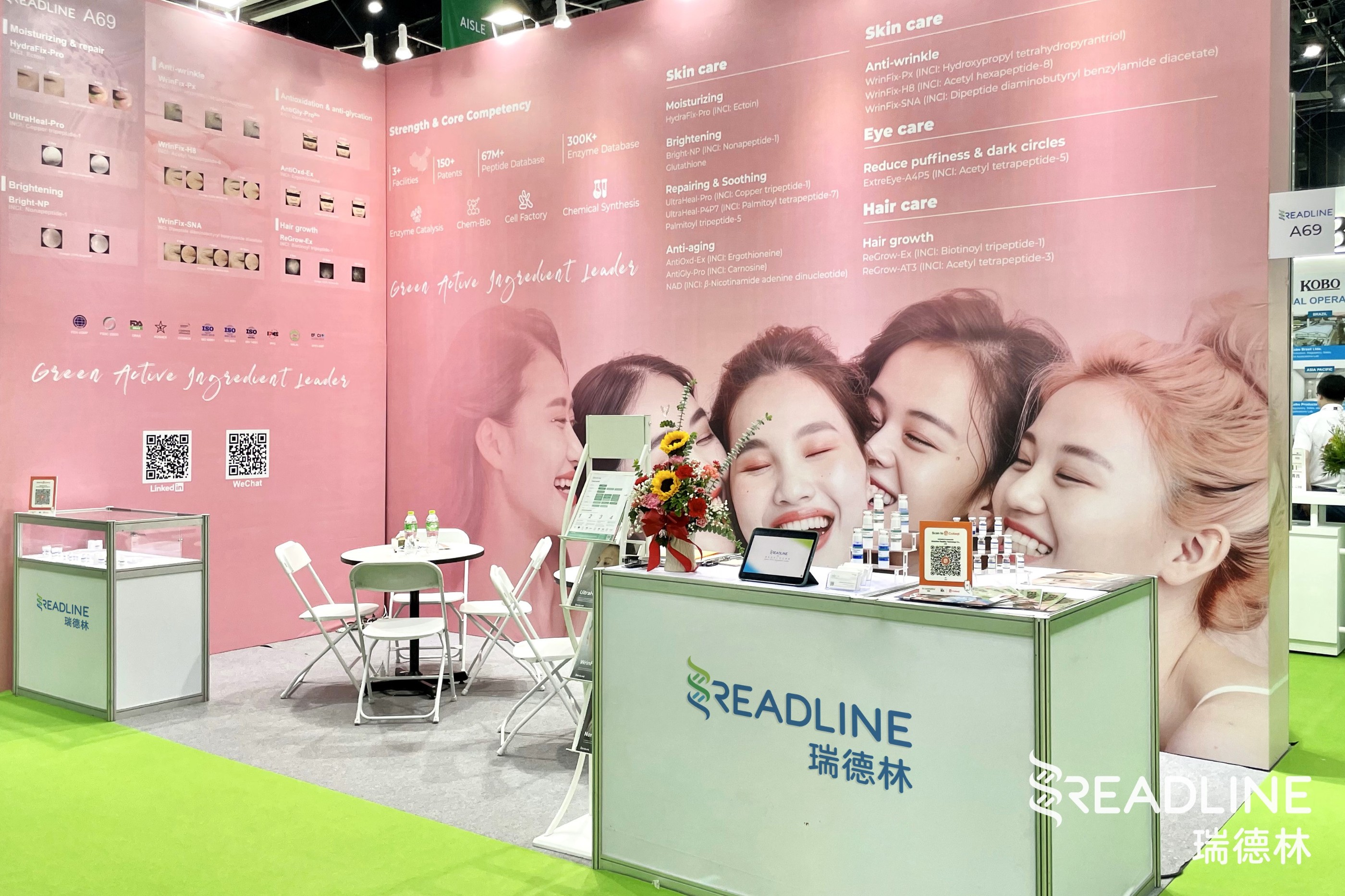 In-cosmetics asia 2024，booth NO.A69